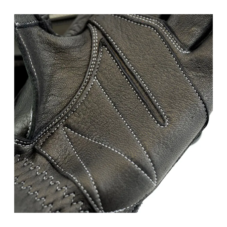 Bike Gloves / ZZR-055ex Black/シルバーステッチイメージ5