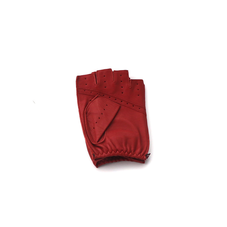 Half Driving Gloves - Redイメージ1