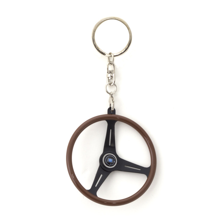 NARDI ステアリングキーホルダー ブラックイメージ0