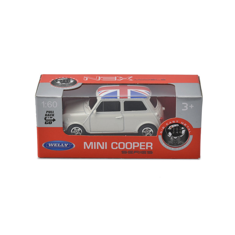 1/60プルバックカー MINI COOPER (UK FLAG)イメージ1