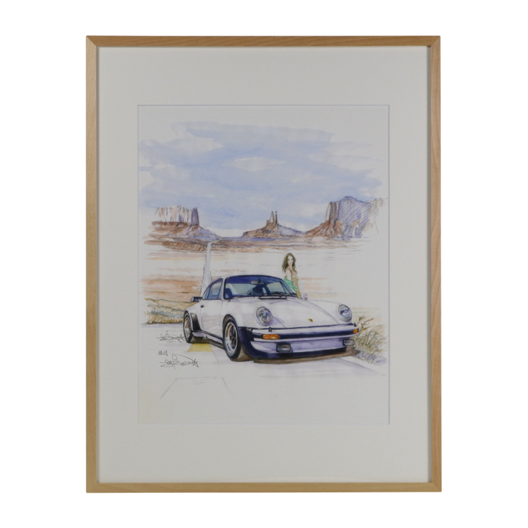 Painting reproduction / ポルシェ911ターボイメージ0