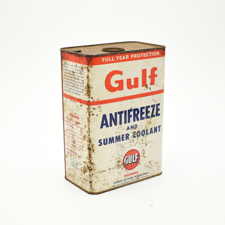 クーラント缶 / Gulf ANTIFREEZE AND SUMMER COOLANTイメージ2