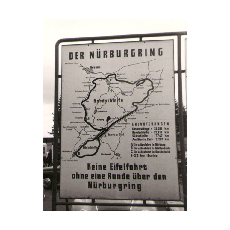 HISTORIC SIGN FROM THE NÜRBURGRINGイメージ2
