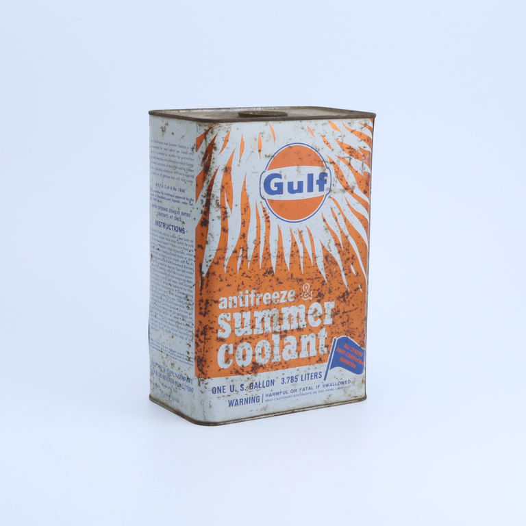クーラント缶 / Gulf antifreeze & summer coolantイメージ1