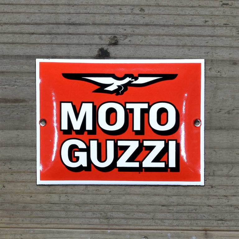サインプレート MOTO GUZZI Sイメージ1