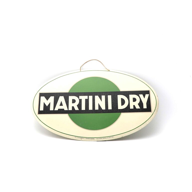 Enamel sign Martini Setイメージ1