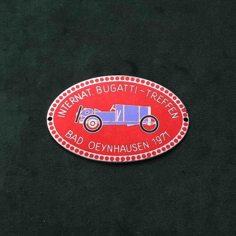Bugatti Badge 1971イメージ0
