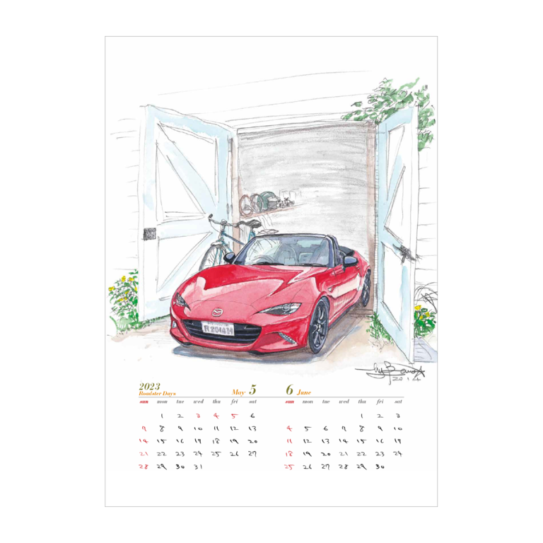 カレンダー / Roadster Days 2023イメージ2