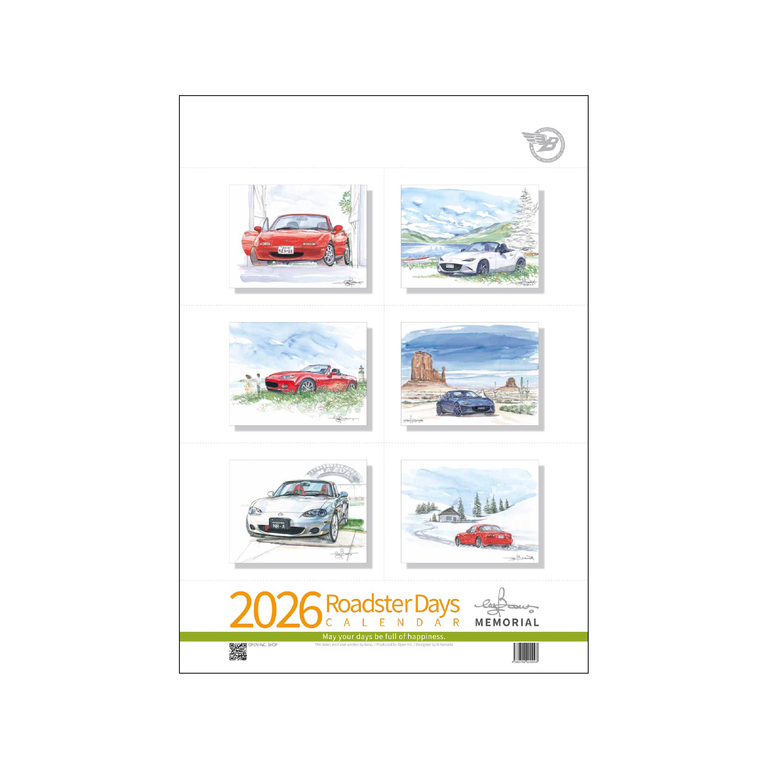 カレンダー / Roadster Days 2026イメージ0