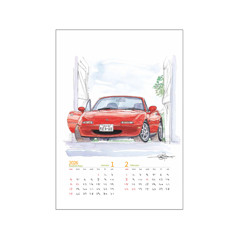 カレンダー / Roadster Days 2026イメージ1