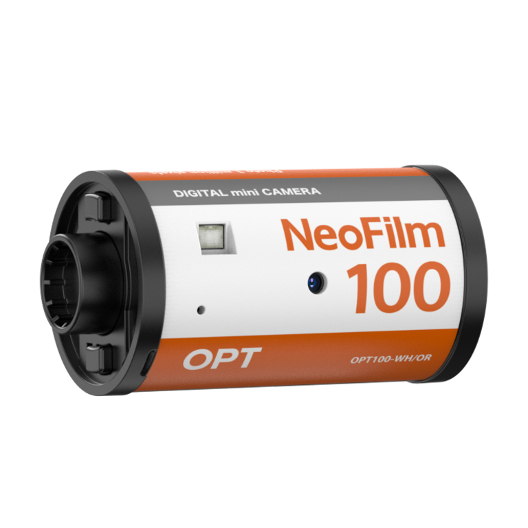 フィルム型デジタルカメラ White×Orangeイメージ0