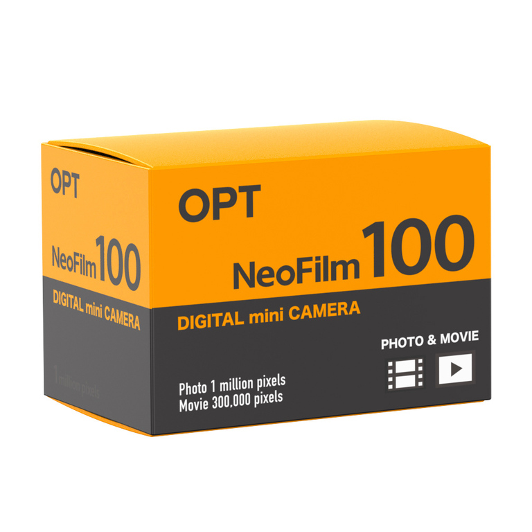 フィルム型デジタルカメラ Black×Yellowイメージ1