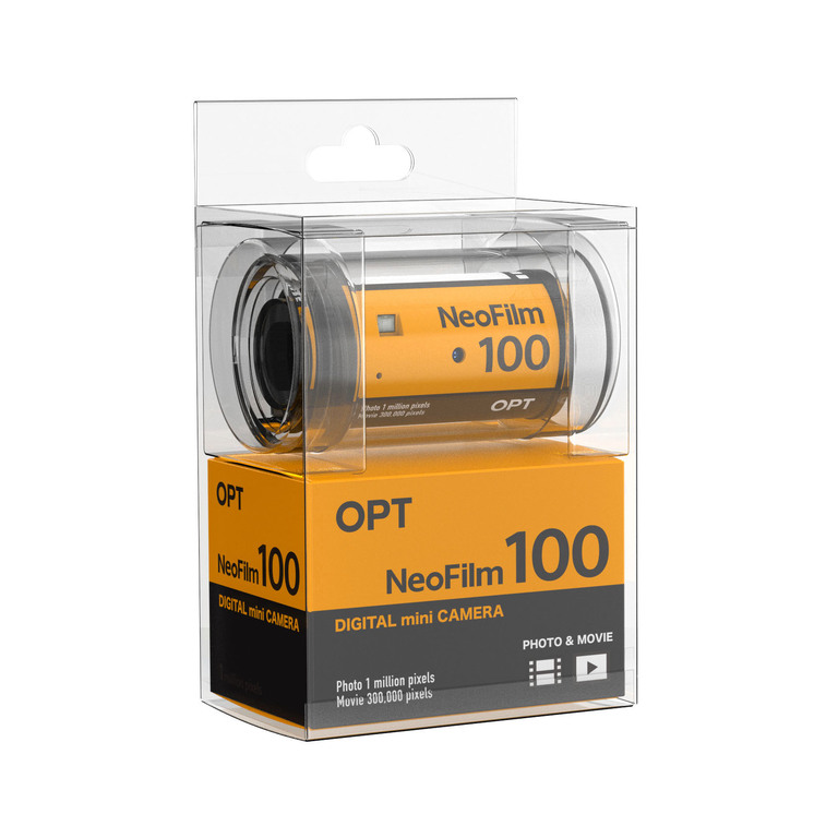 フィルム型デジタルカメラ Black×Yellowイメージ2