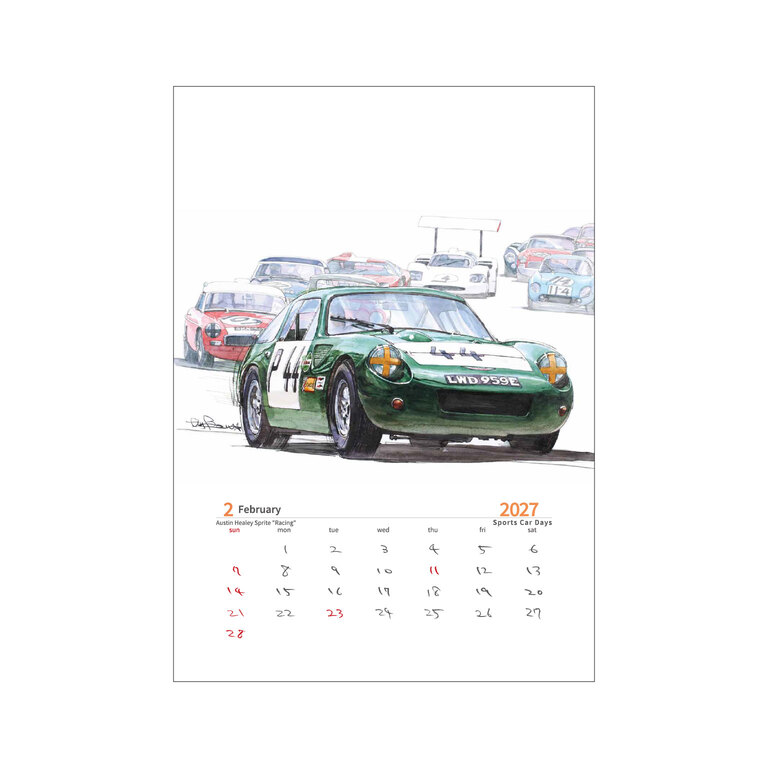 カレンダー / Sports Car Days 2027イメージ1