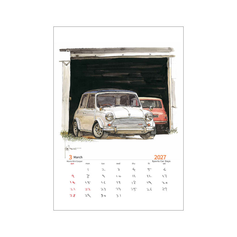 カレンダー / Sports Car Days 2027イメージ2