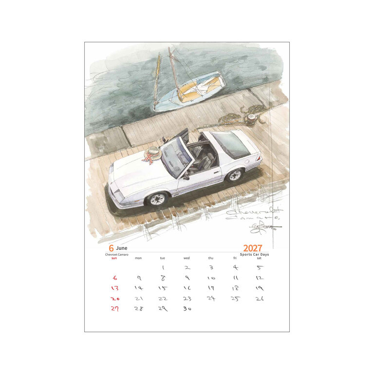 カレンダー / Sports Car Days 2027イメージ5
