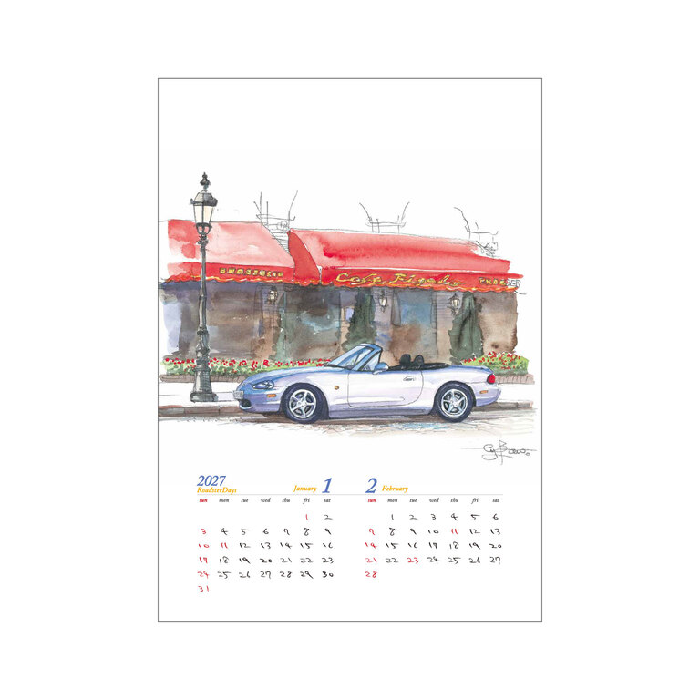 カレンダー / Roadstar Days 2027イメージ1
