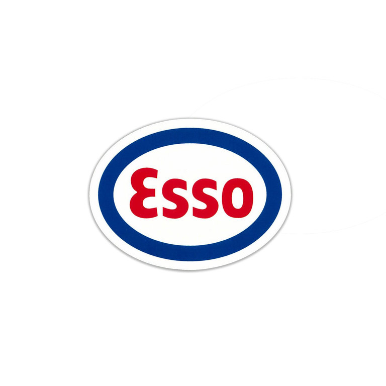 Esso 旧ロゴ ステッカー Le Garage