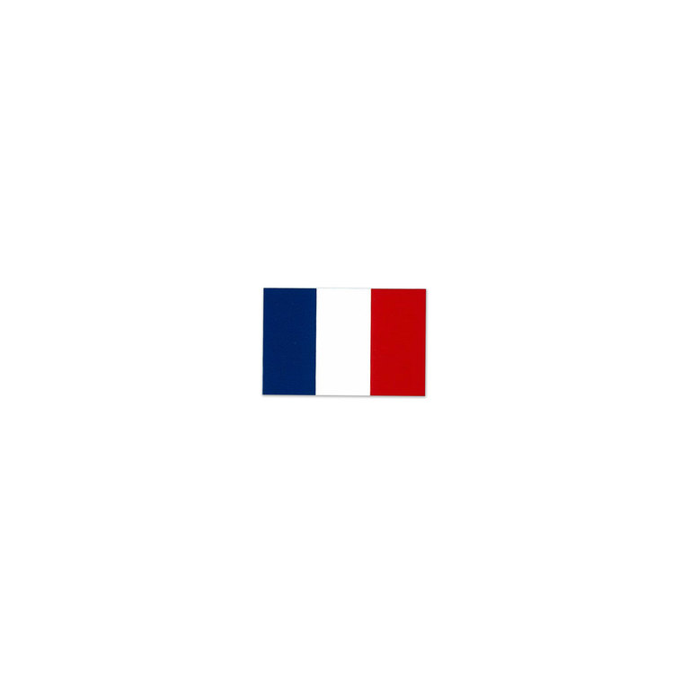フランス国旗 ステッカー Mイメージ0