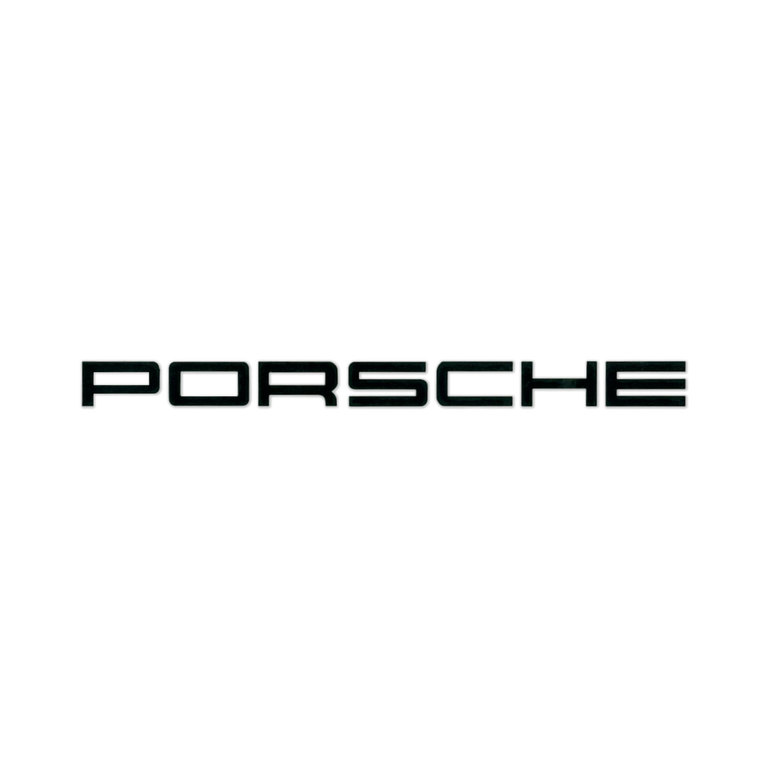 PORSCHE ロゴステッカー - Mイメージ0