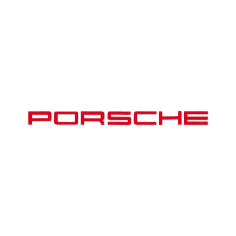 PORSCHE ロゴステッカー - Mイメージ0