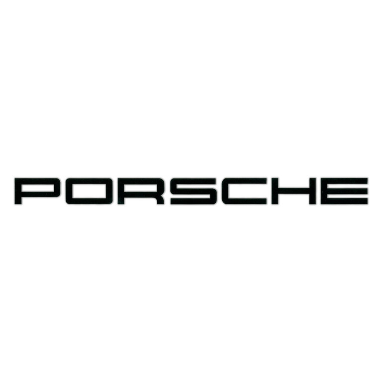 PORSCHE ロゴステッカー - Lイメージ0