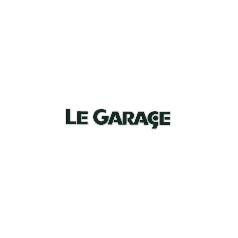LE GARAGE ロゴステッカー  10cm ブラックイメージ0