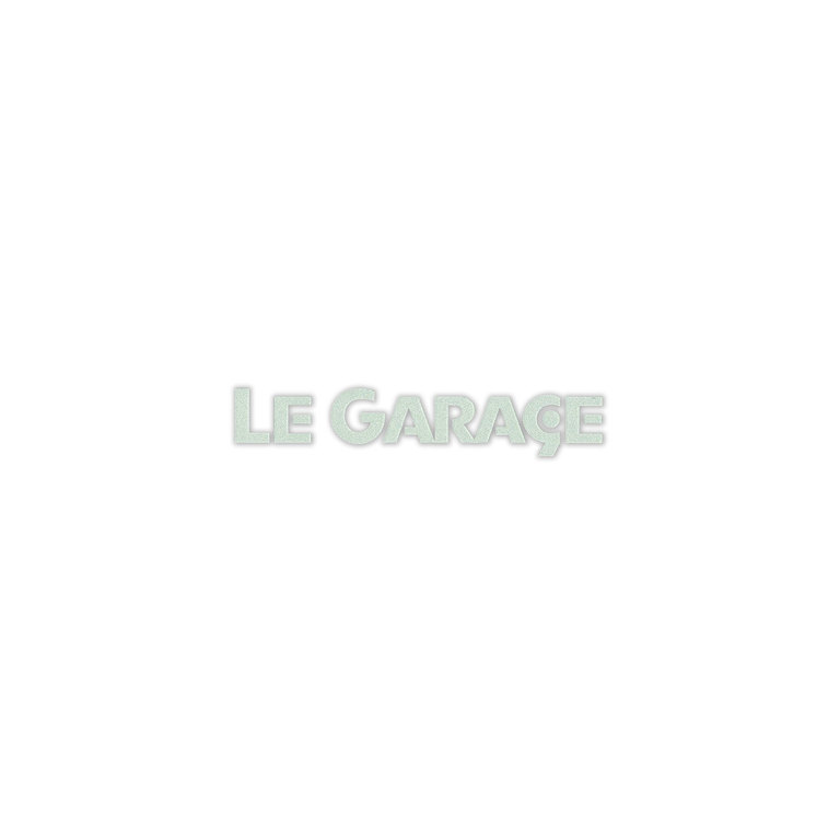 LE GARAGE ロゴステッカー 10cm シルバーイメージ0