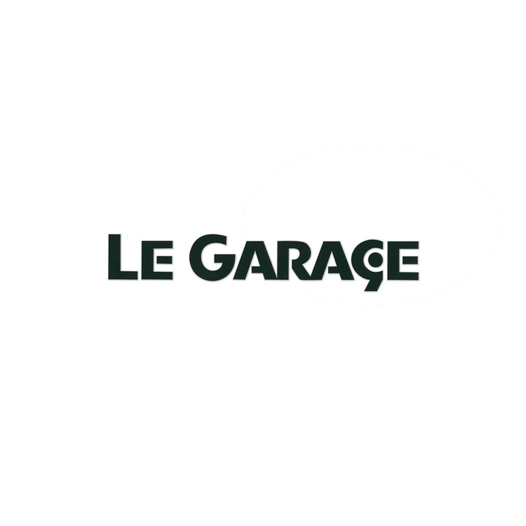 LE GARAGE ロゴステッカー 15cm ブラックイメージ0