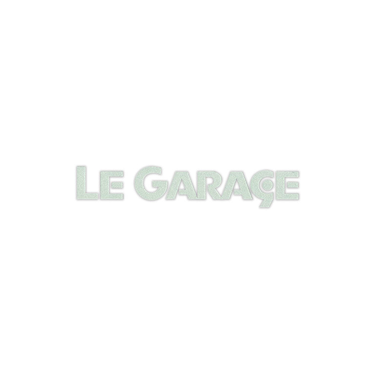 LE GARAGE ロゴステッカー 15cm シルバーイメージ0