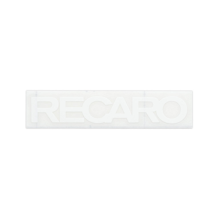 RECARO ステッカー ホワイトイメージ0