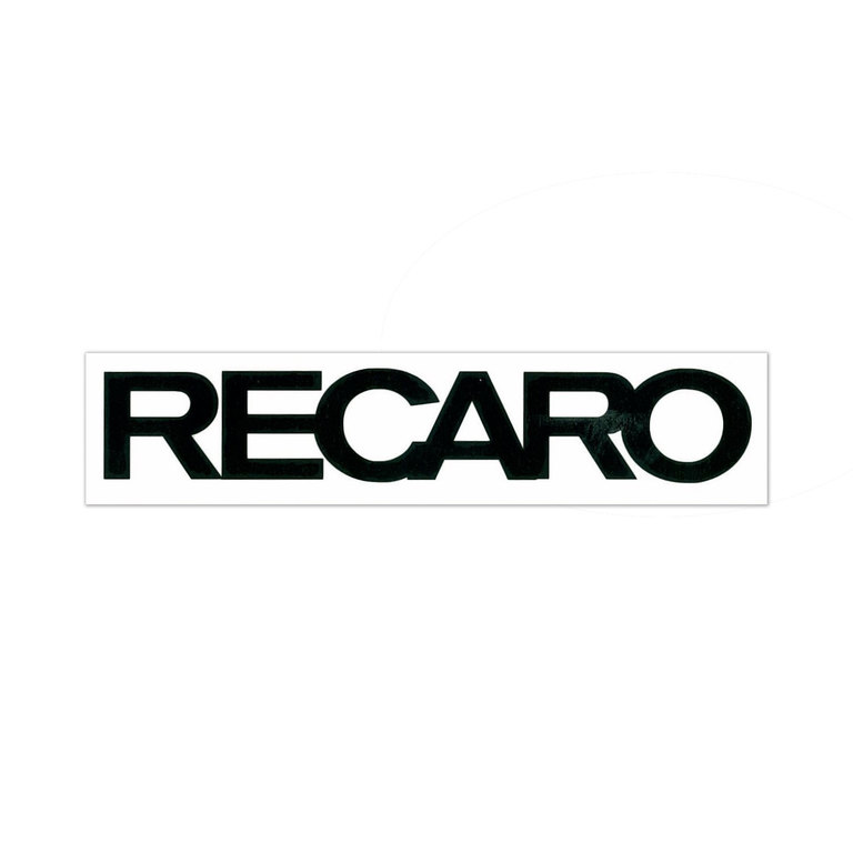 RECARO ステッカー ブラックイメージ0