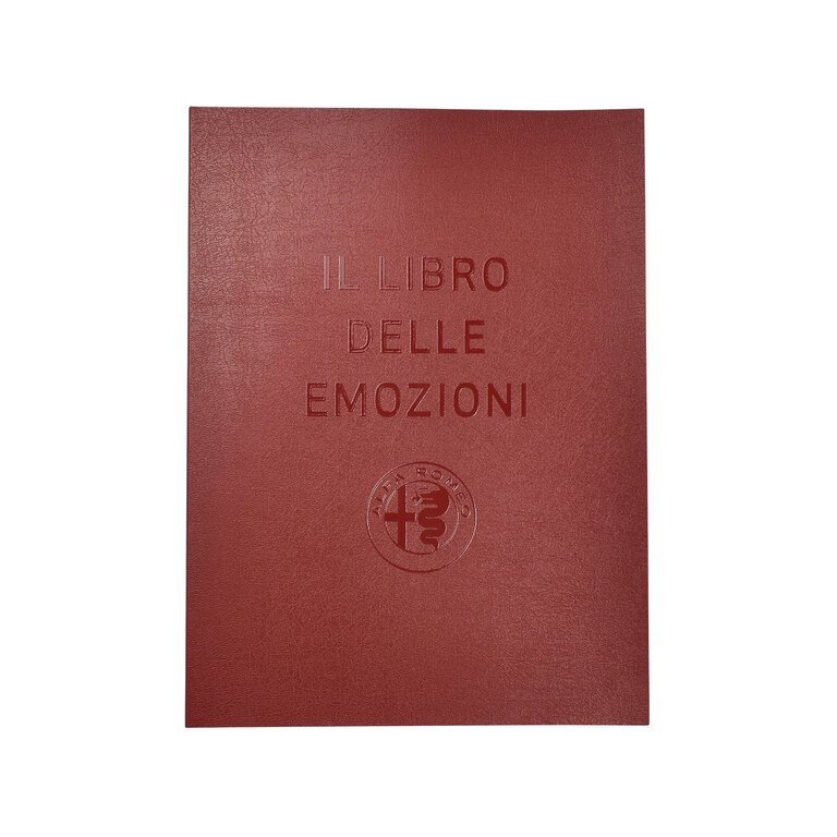 Alfa Romeo ブランドブック「IL LIBRO DELLE EMOZIONI」イメージ0