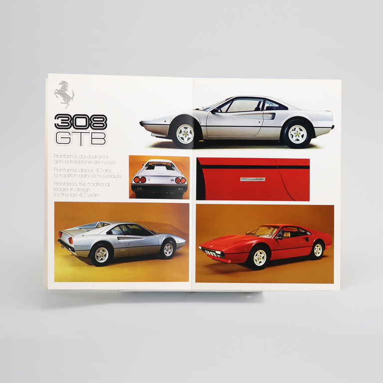 Ferrari 308GTB 本国カタログイメージ4