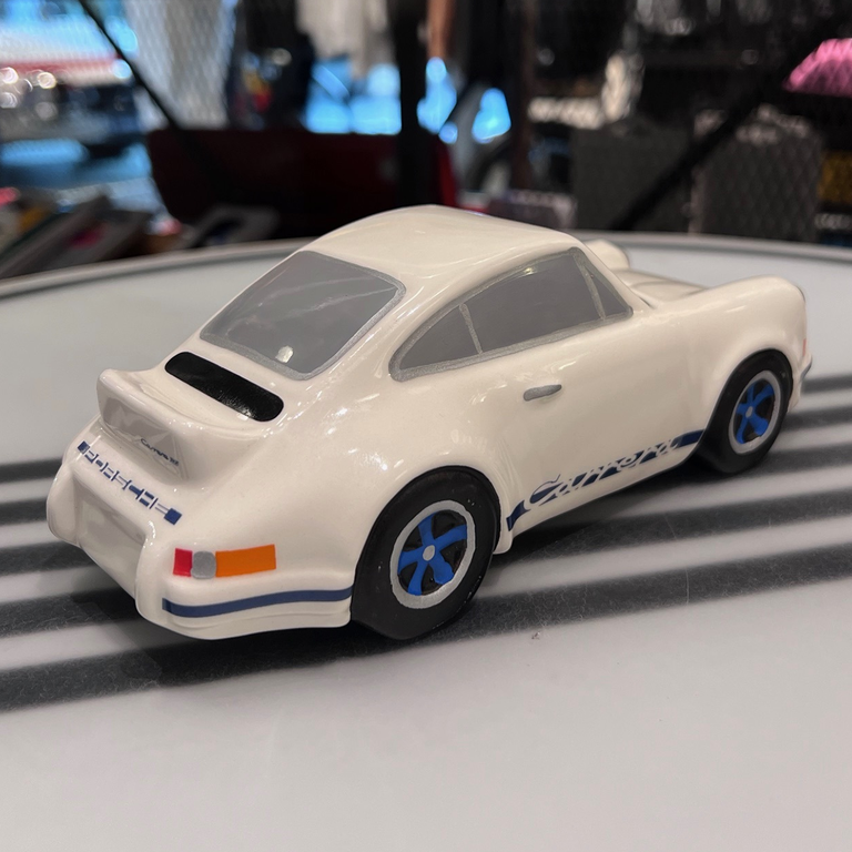 Porsche 911 貯金箱 / White - Blueイメージ1