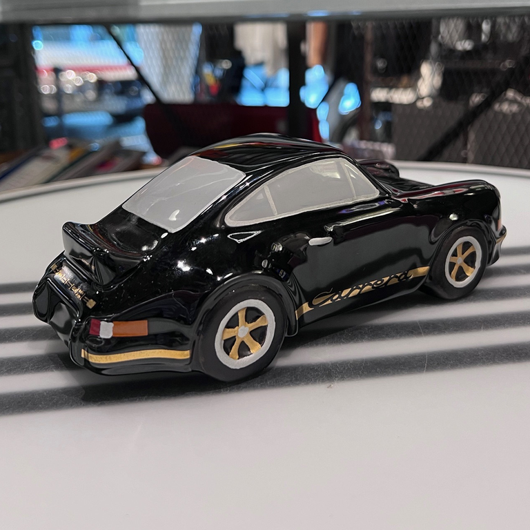 Porsche 911 貯金箱 / Black - Goldイメージ1