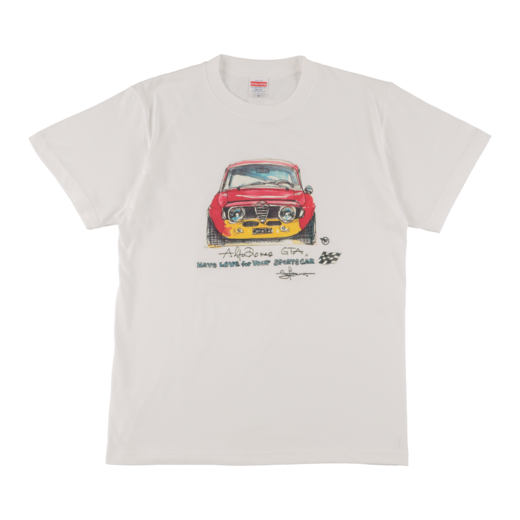 Sportscars by Bow。Tシャツ / アルファロメオ GTA