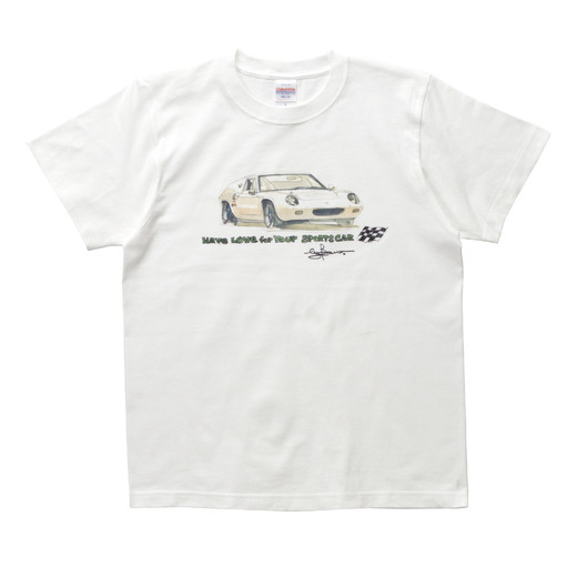 Sportscars by Bow。Tシャツ / Lotus Europa