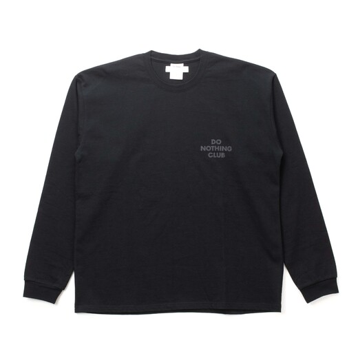 DO NOTHING CLUB ロングTシャツ Black