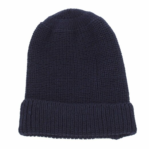 PORTER RIBBED BEANIE ネイビー