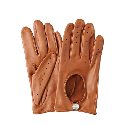 Heritage Leather Driving Gloves - ENGLISH TAN