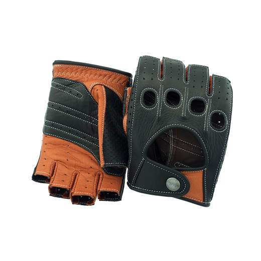 Driving Gloves / DDR-071R Black/Caramel