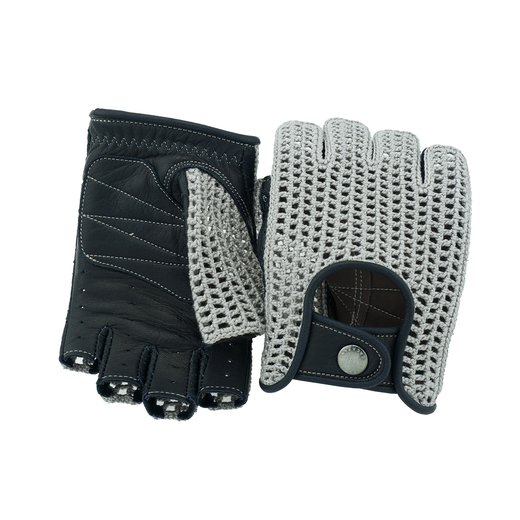 Driving Gloves / KNR-071 Gray/Navy