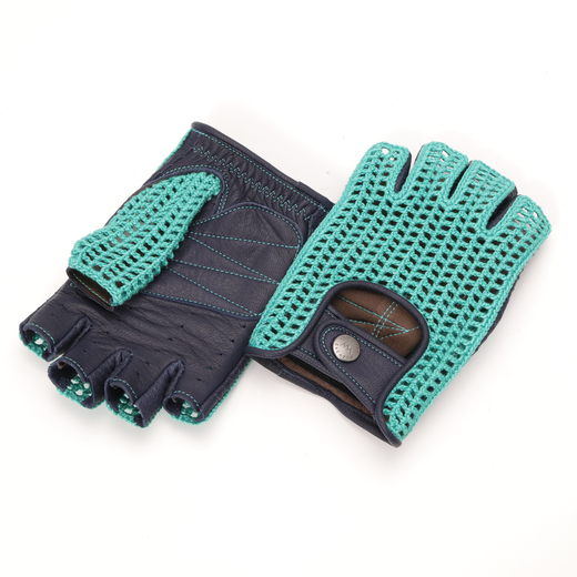 Driving Gloves / KNR-071 BlueGreen/Navy