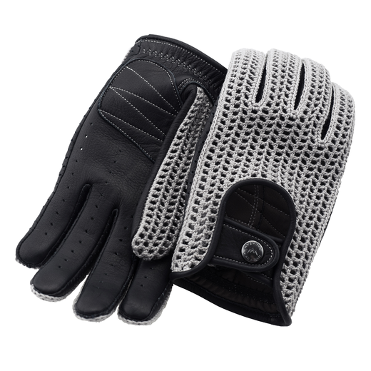 Driving Gloves / KNR-061 Gray/Navy