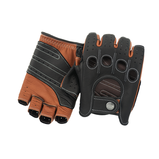 Driving Gloves / DDR-041R Black/Caramel