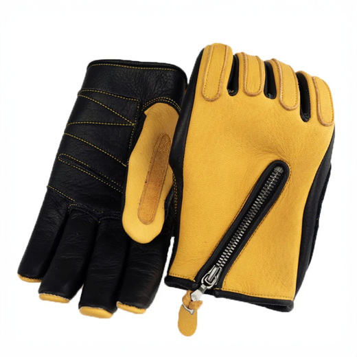 Bike Gloves / ZZR-055 Camel/Black
