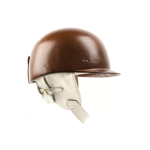 1950 Helmet - Leather covered