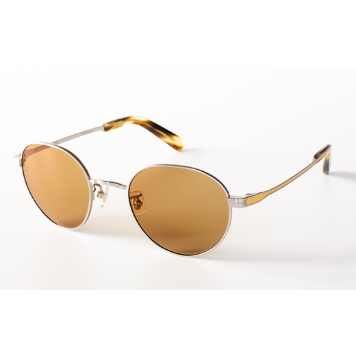 Driving Sunglasses / MONZA - Matte Silver ･ Matte Gold