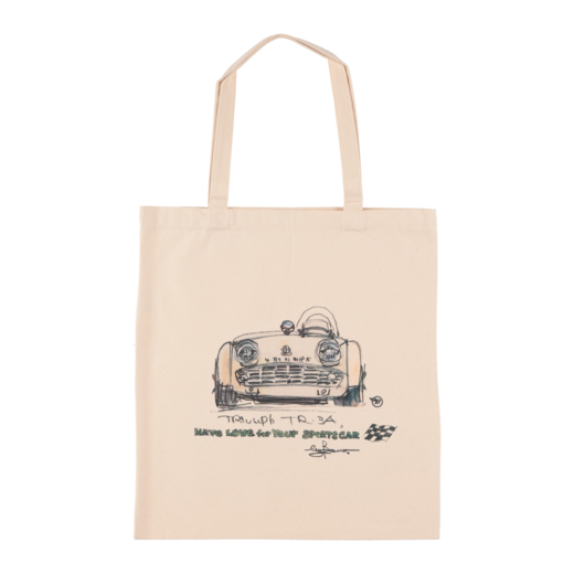 Sportscars Cotton Bag L / トライアンフ TR-3